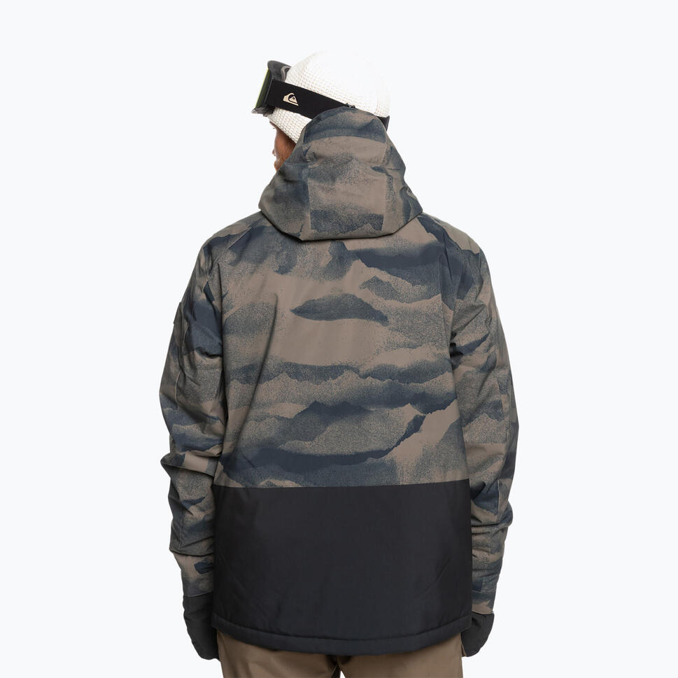 Kurtka snowboardowa męska Quiksilver Mission Printed Block