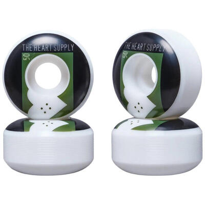 Set centrano skateboardwielen heart supply clean heart 99a (x4)