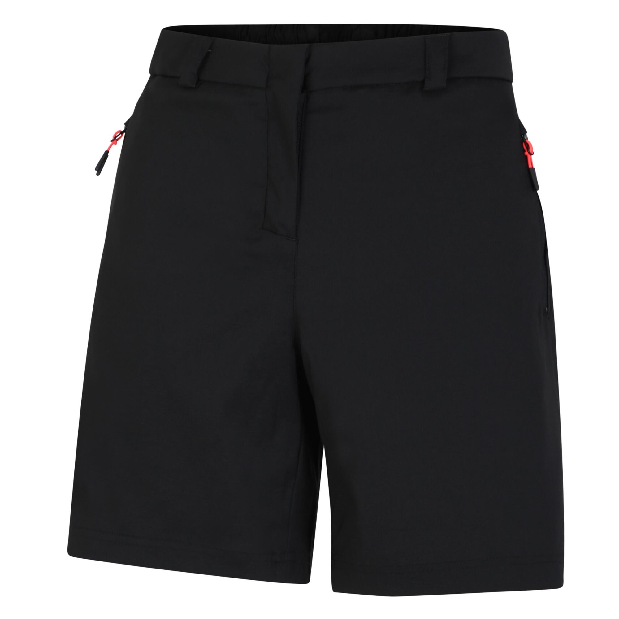 Womens/Ladies Torrek Shorts (Black) 3/5