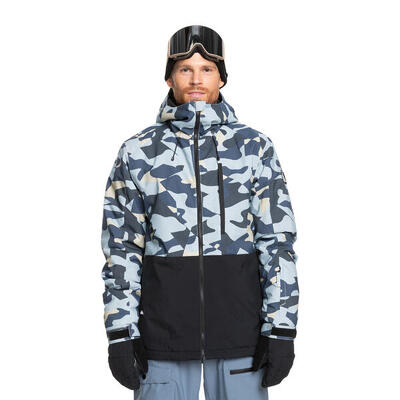 Heren quiksilver mission printed block snowboardjack