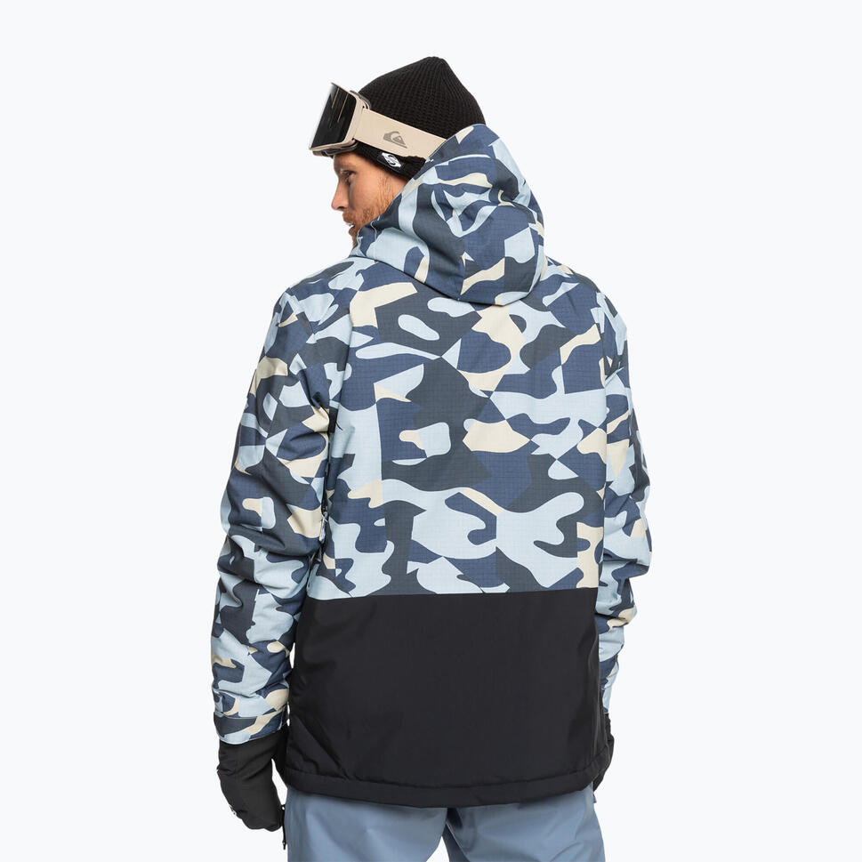 Kurtka snowboardowa męska Quiksilver Mission Printed Block