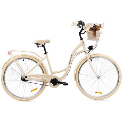 Rower Miejski Damski GOETZE Style 28" Alu 7s, Kosz