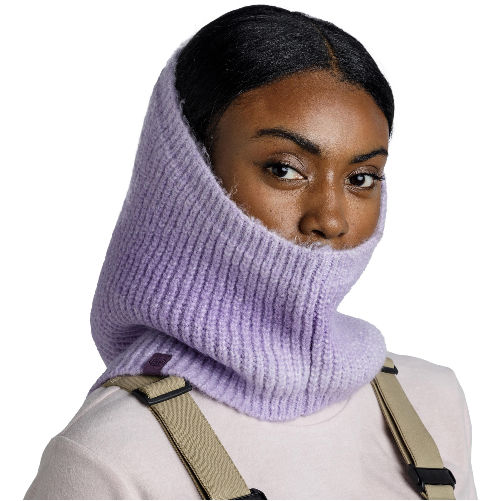 Warme gebreide col Buff Datma 2/6