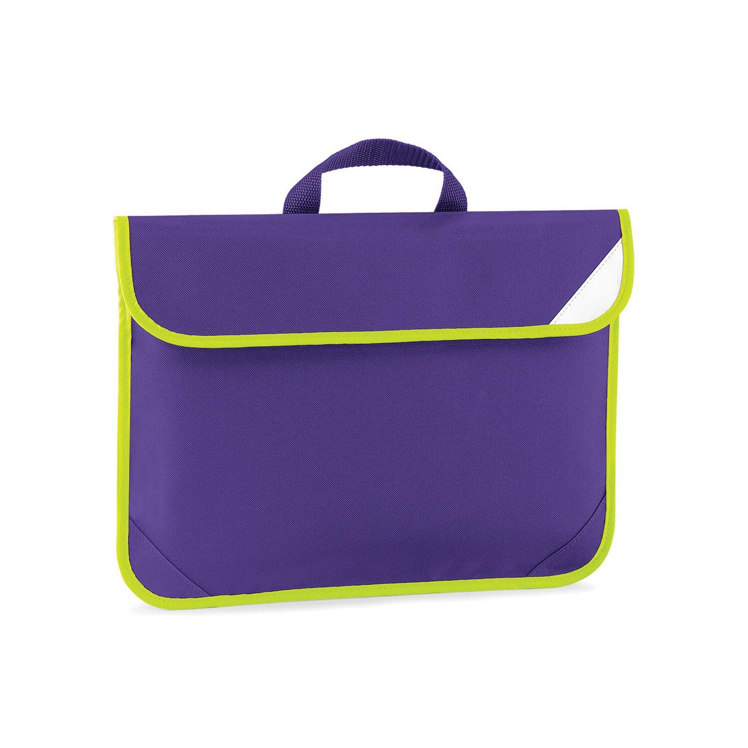 QUADRA HighVis Book Bag (Purple)