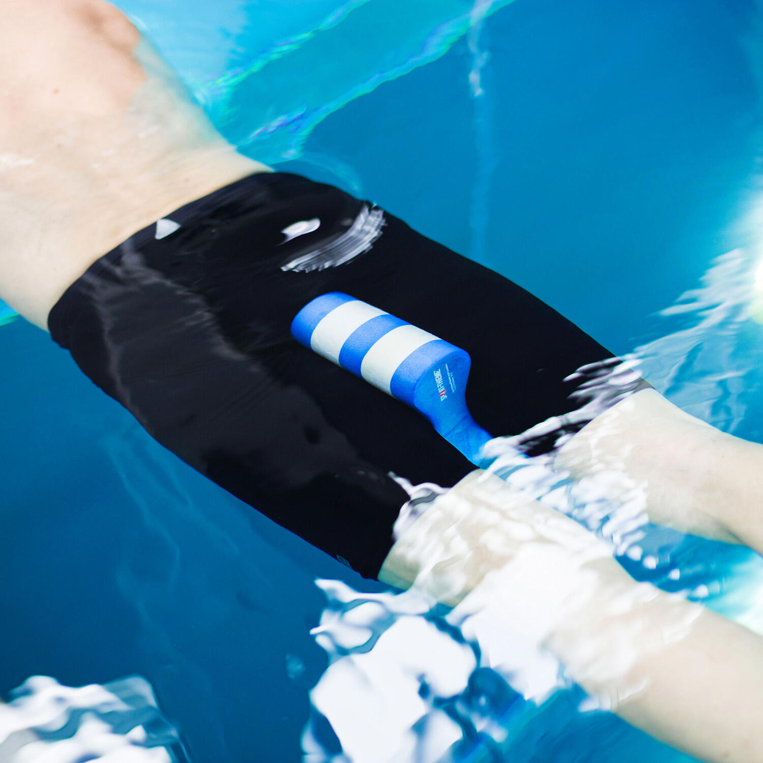 Pullbuoy Senior Blau-Weiß Schwimmen Unisex Blau-Weiß 3/3