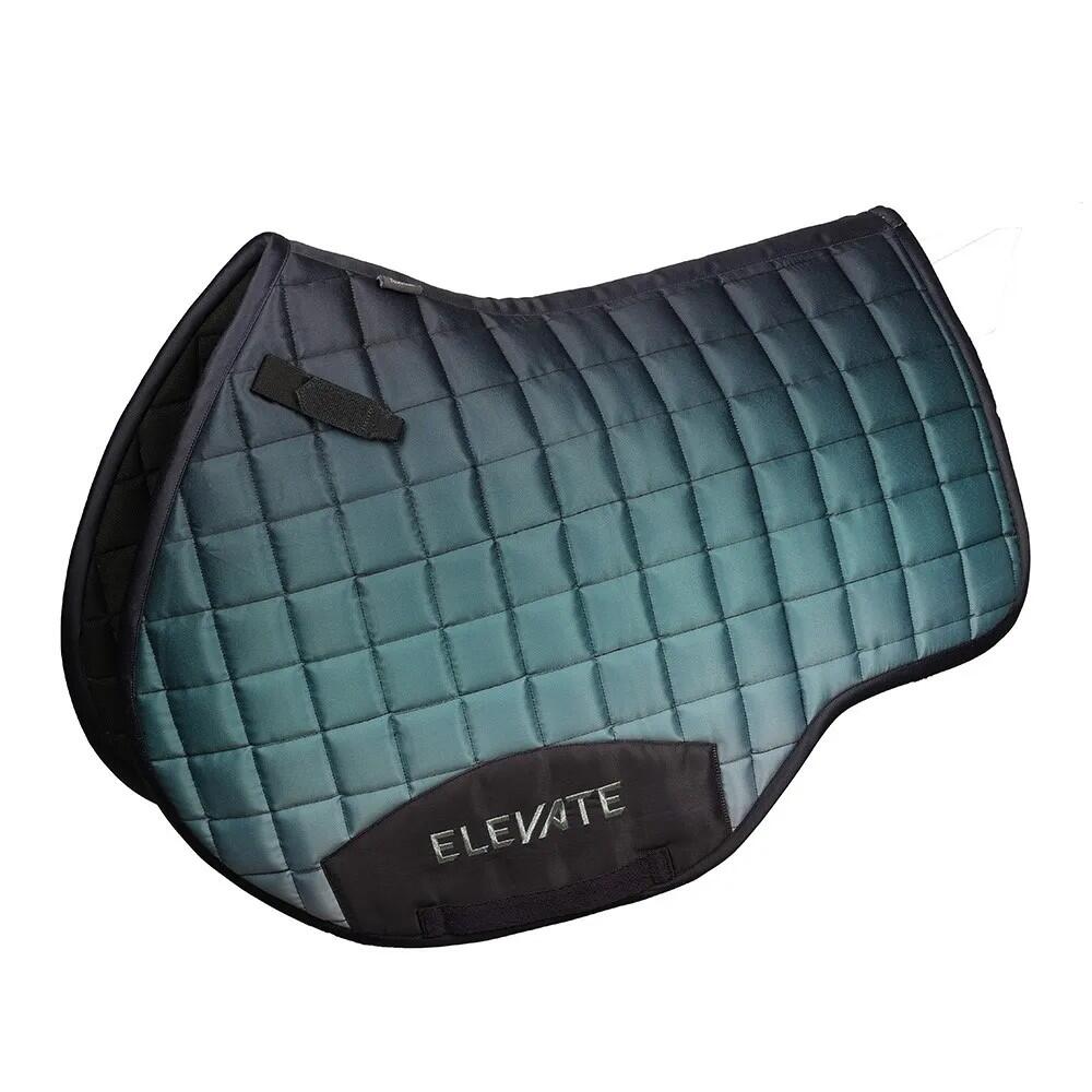 HY Elevate Horse Saddlepad (Navy/Olive Green)