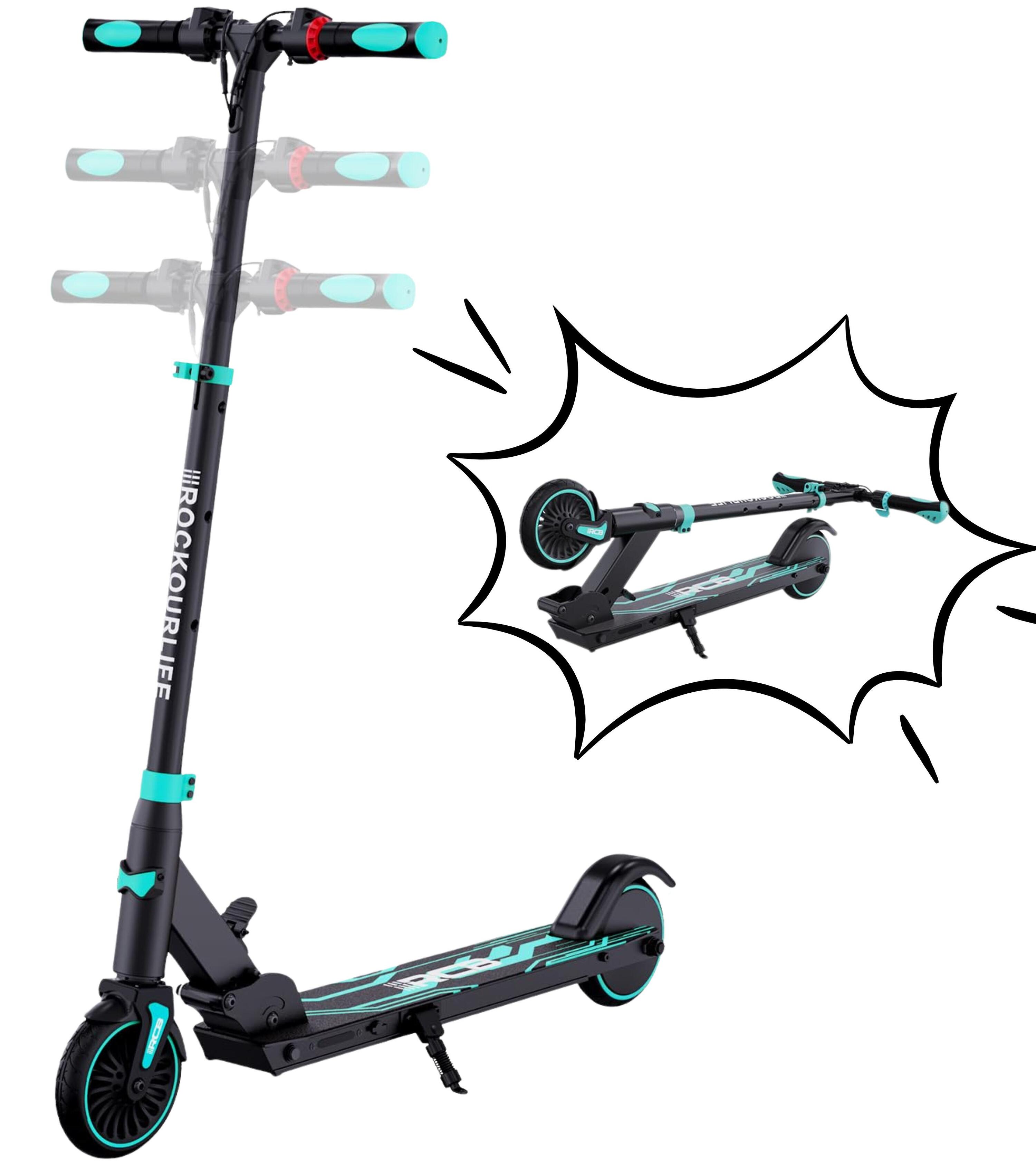 RCB Patinete Eléctrico Plegable para Niños de 6-16 Años RCB-R15