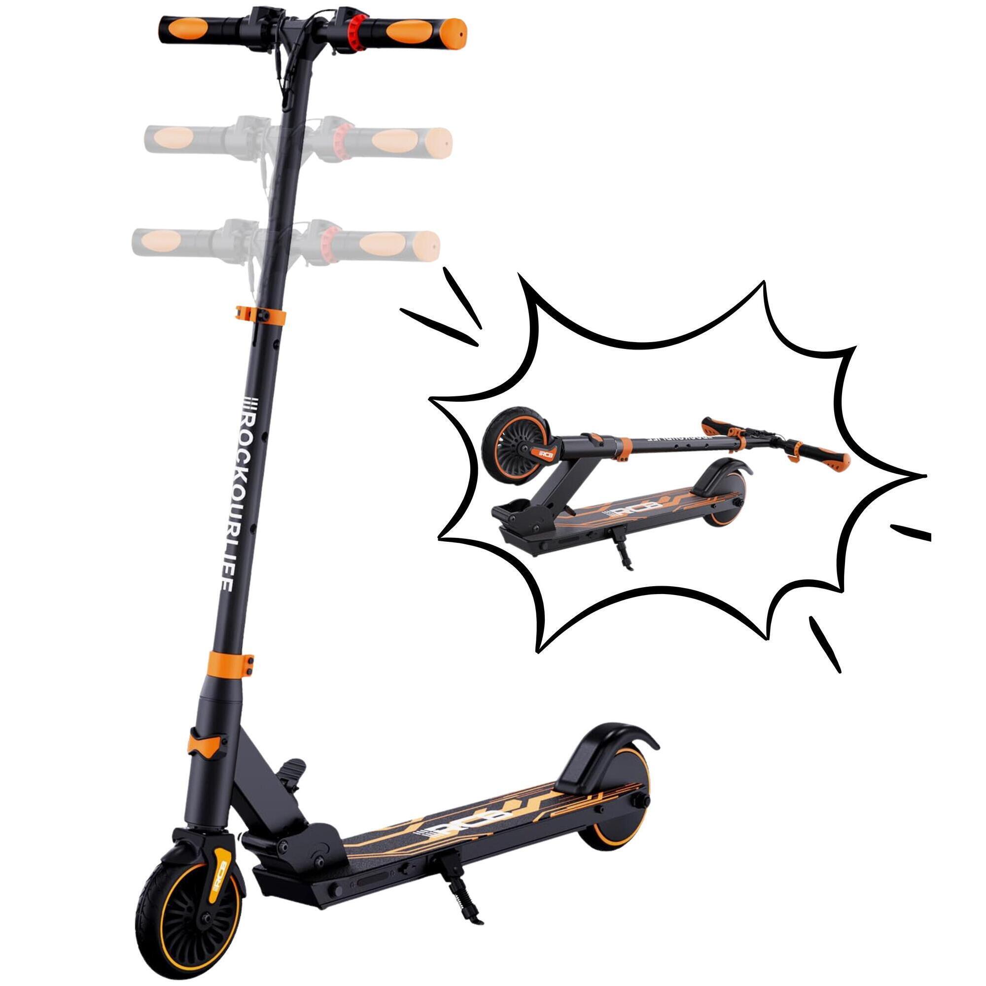 Rcb - Trottinette Électrique Enfant Pliable Rcb-r15 - Trottinette Électrique - Orange - No Size - Decathlon