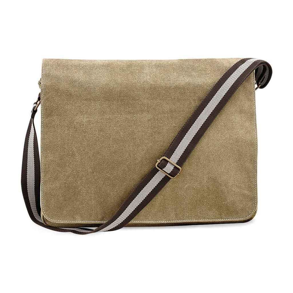 QUADRA Vintage Messenger Bag (Sahara)