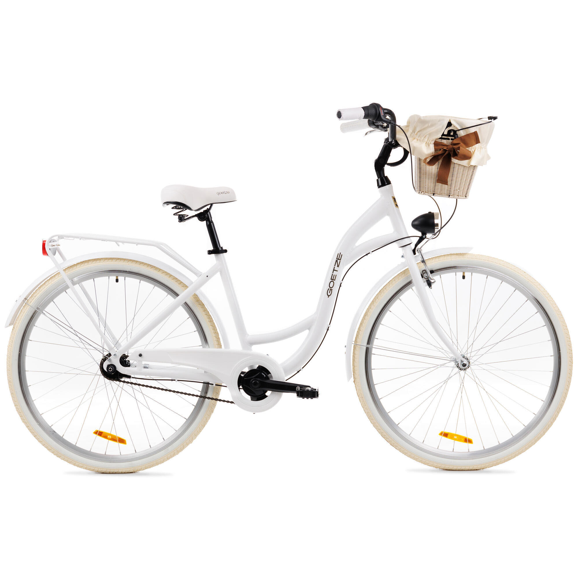 Rower Miejski Damski GOETZE Style 28"  Alu 7s, Kosz
