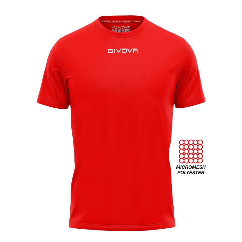 T-shirt de Sport Microforata Givova 3XL - Léger et Respirant
