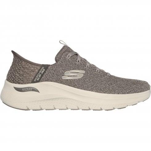 SKECHERS Heren ARCH FIT 2.0 LOOK AHEAD Sneakers Taupe 7/7