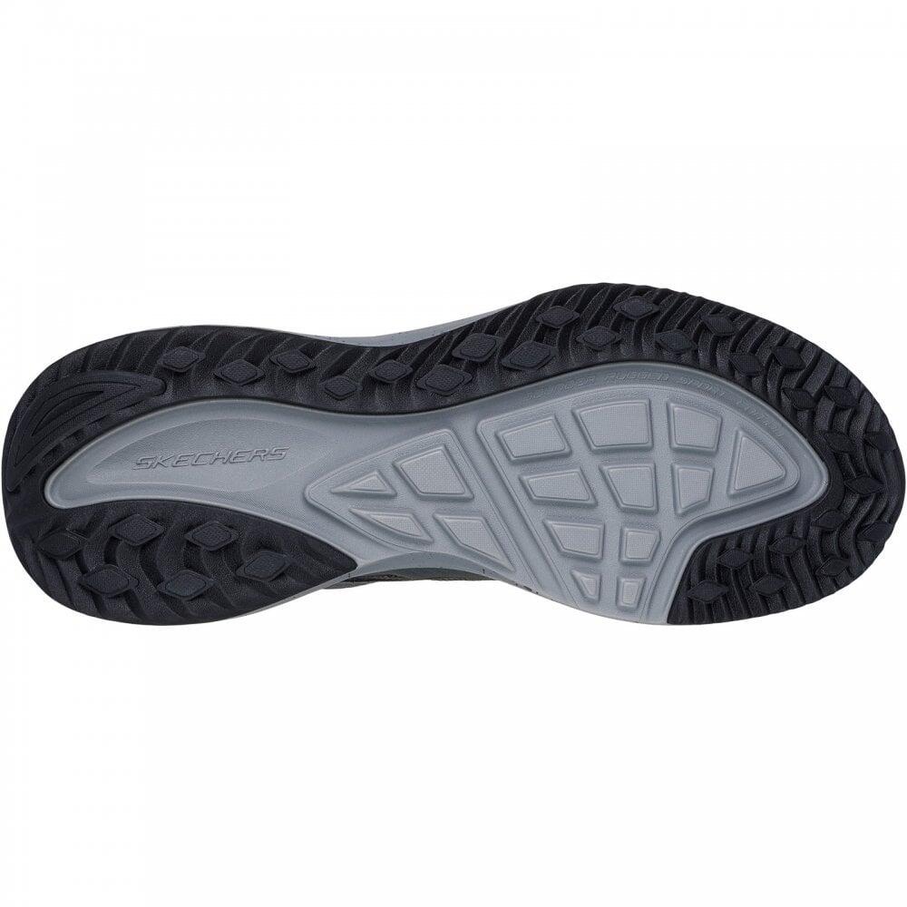 Skechers Bounder RSE | Charcoal/Lime | Mens Sporty Lace-up Trainers CO 4/7