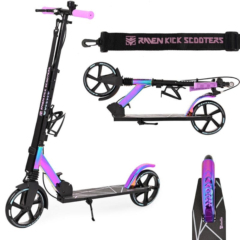 Skládací koloběžka Raven Raven Estelle PRO ABEC9 200mm