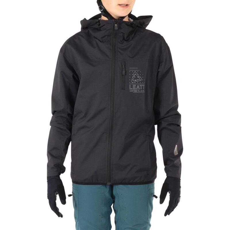 Veste de cyclisme VTT Garçon Hydradri 2.0 Noir