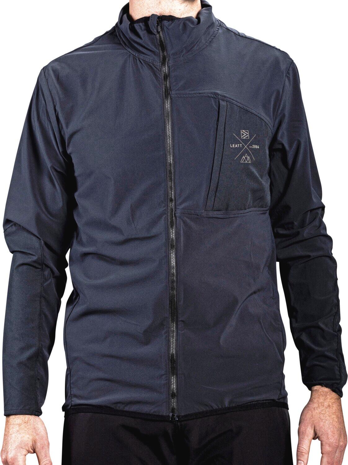 Giacca Ciclismo Uomo MTB 1.0 Trail Nero 5/7