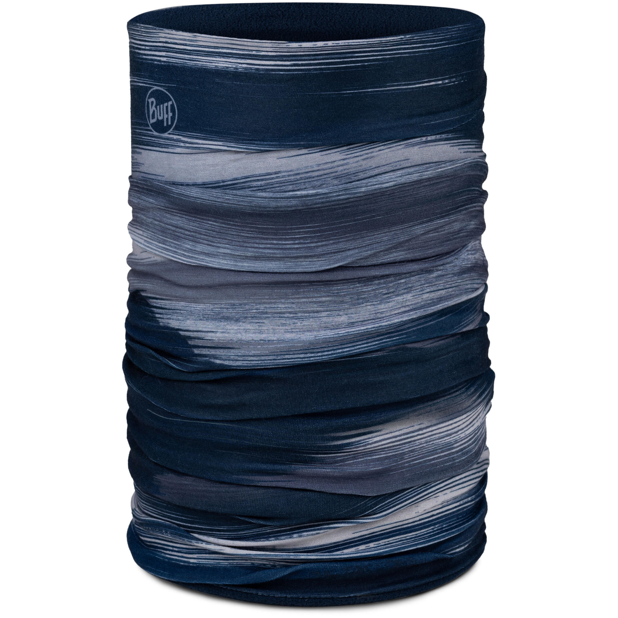 Buff Neck Brace Buff Reversible Fleece Reversible Neck Brace Arky Navy 3/4