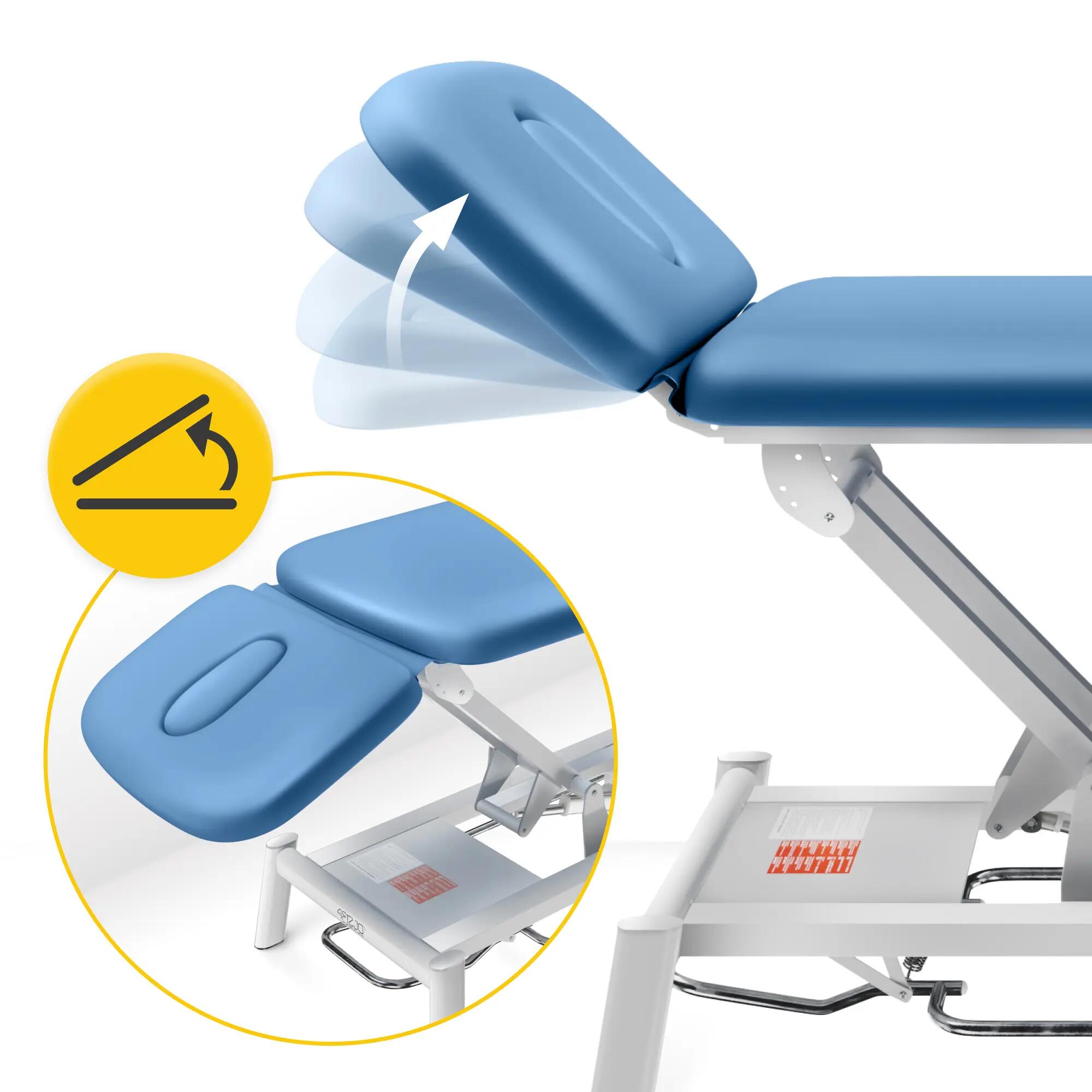 Stół do masażu i rehabilitacji elektryczny PURE 2/7