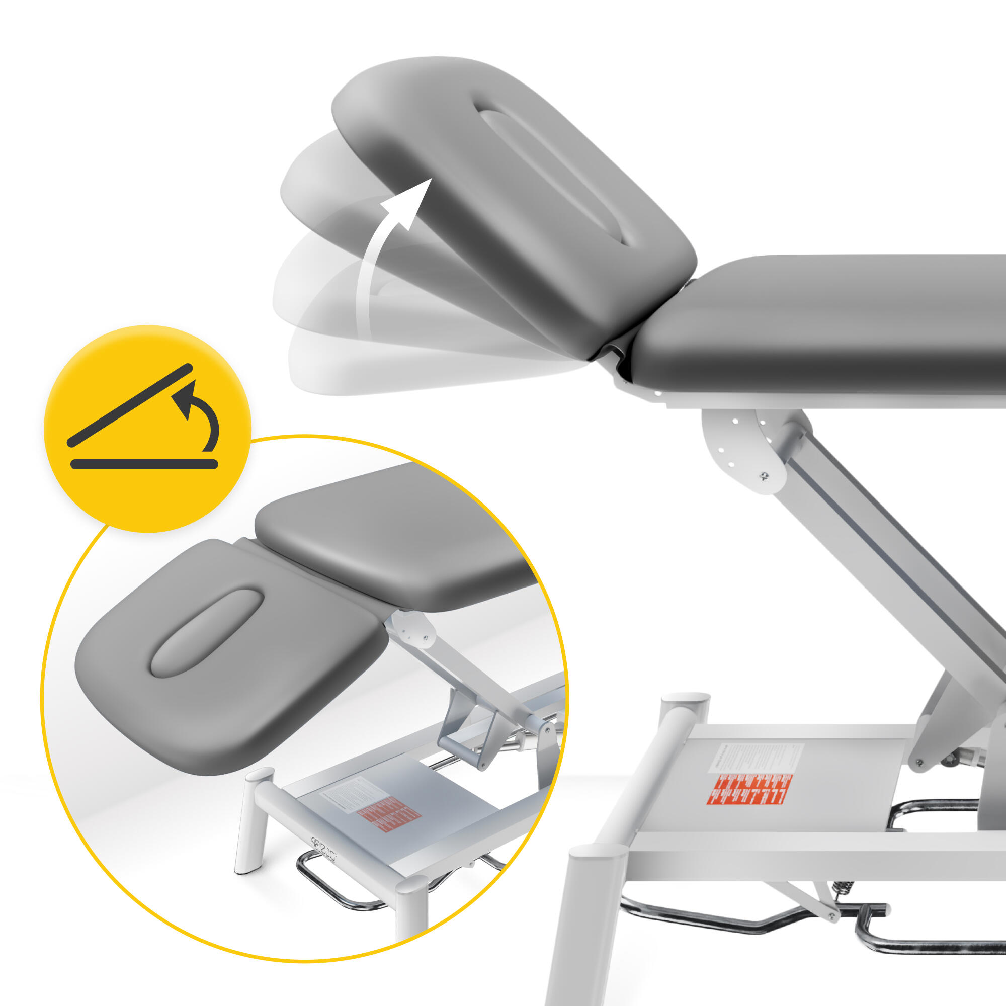 Stół do masażu i rehabilitacji elektryczny PURE 2/7