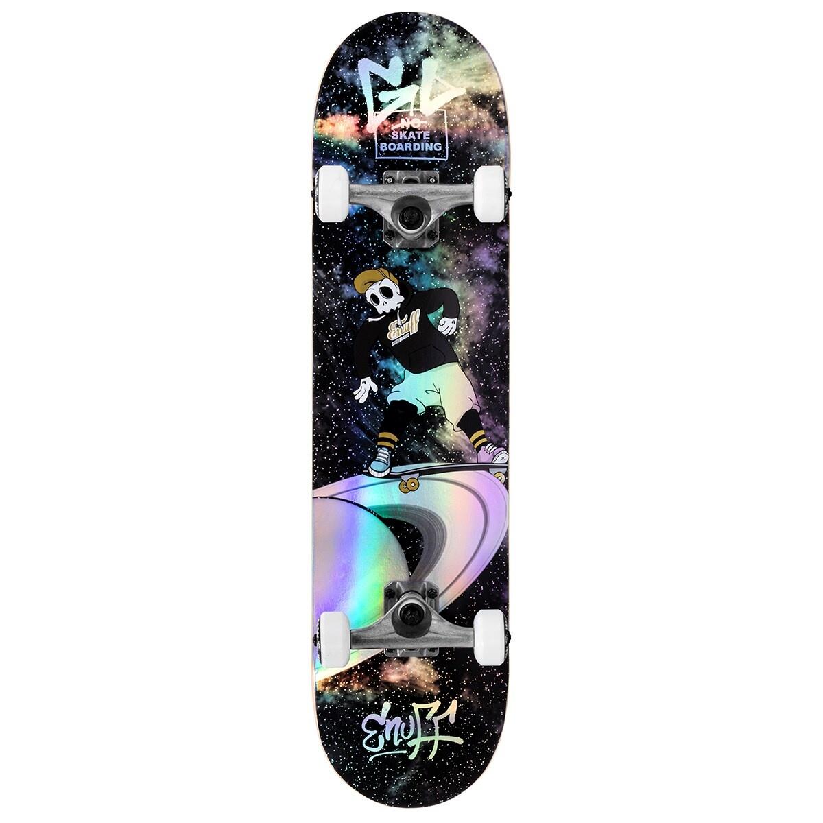 ENUFF SKATEBOARDS Enuff Skully Hologram Skate Completo - 7.75" - Preto