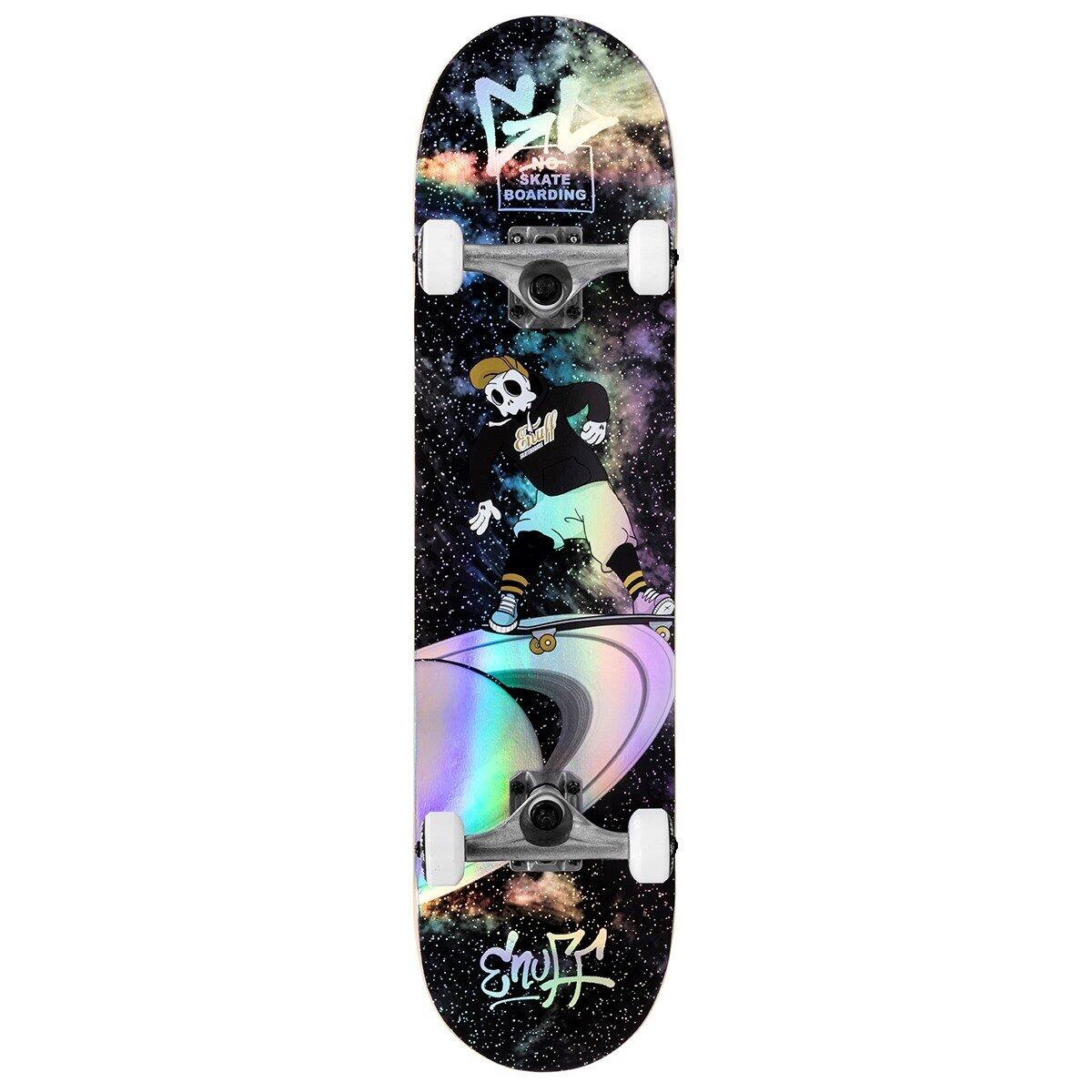 ENUFF SKATEBOARDS Enuff Skully Hologram Skate Completo - 7.25" - Preto