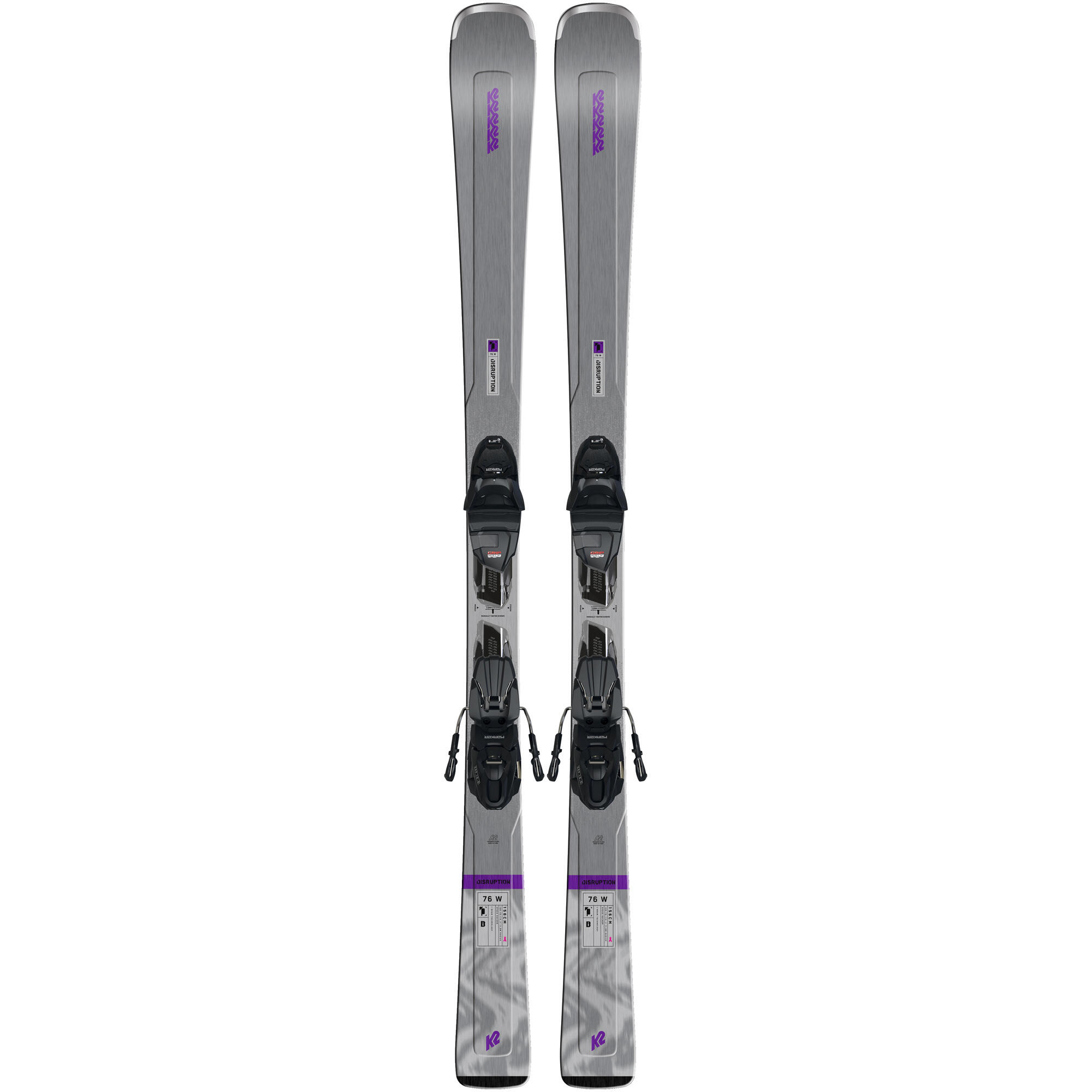 Narty damskie K2 DISRUPTION 76 W - ERP 10 Quikclik