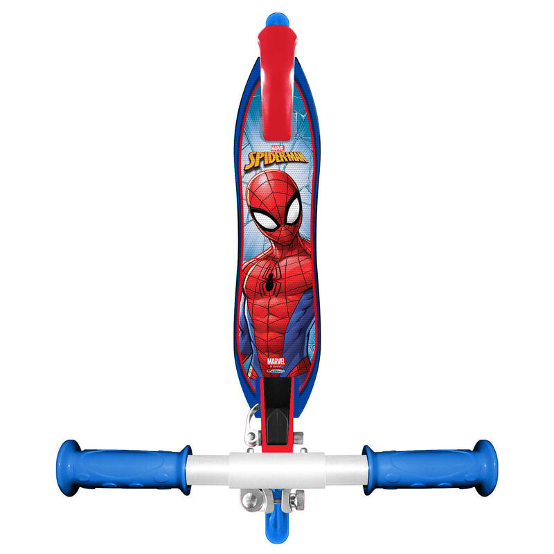 Trotineta pliabila cu 2 roti 3 ani +, sarcina maxima 50 kg, Spiderman