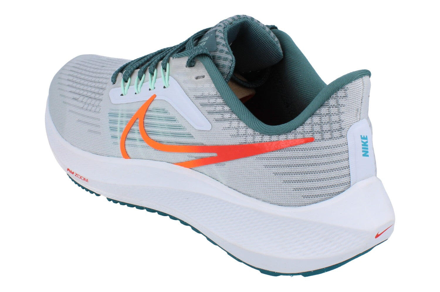 Nike Air Zoom Pegasus 39 Pure Platinum Total Orange 2/5