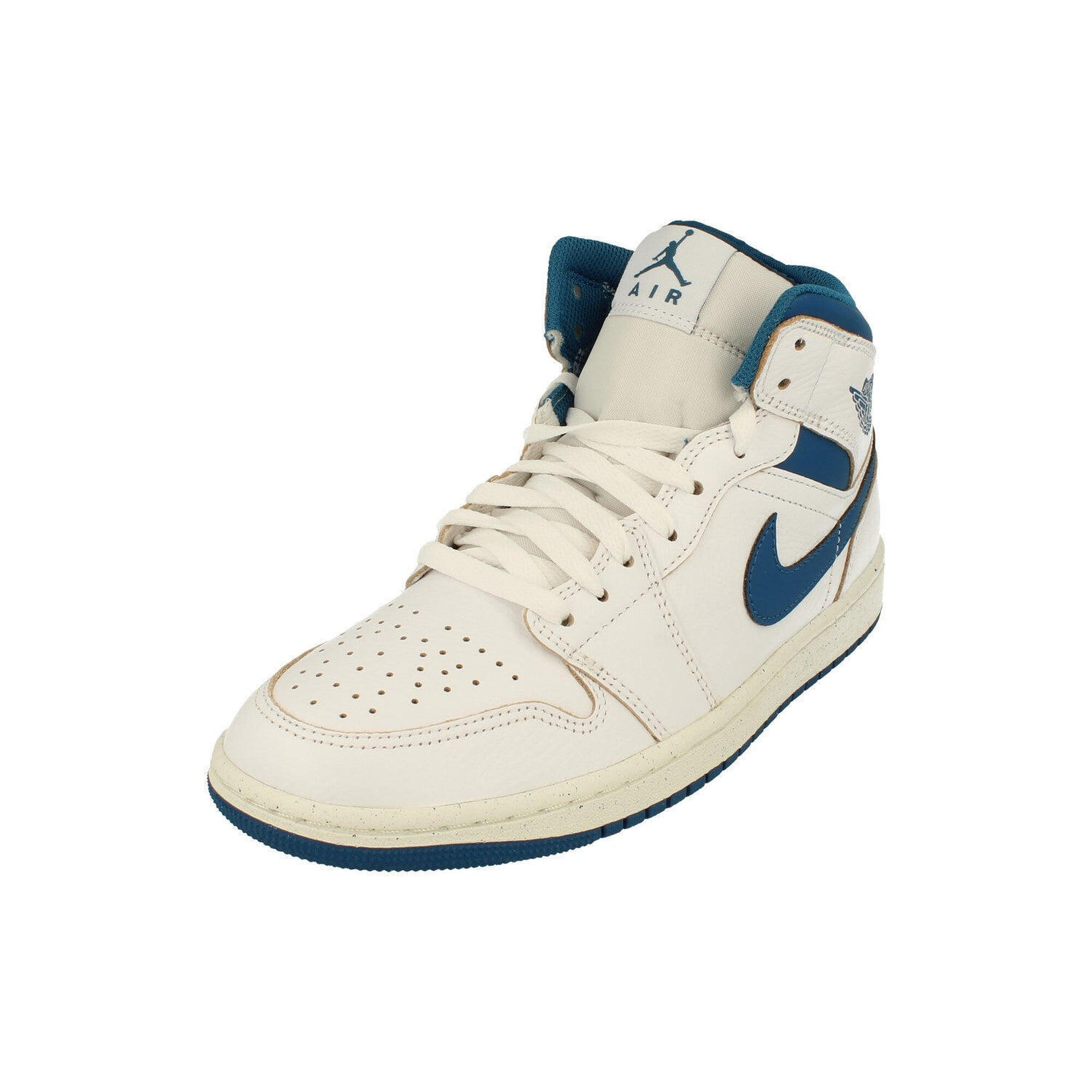 Nike - Chaussures De Sport Air Jordan 1 Mid Se - Baskets - Blanc - Decathlon