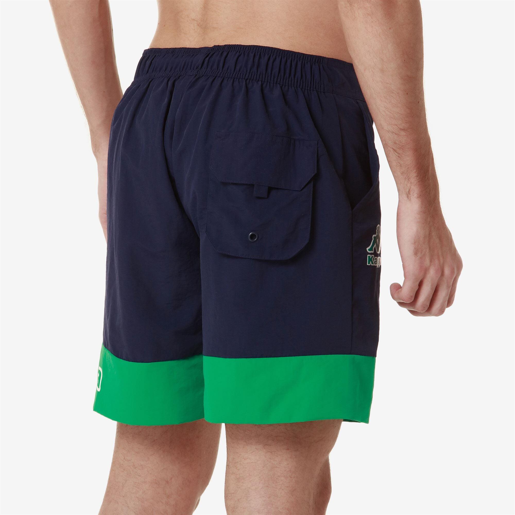 Costume da uomo in nylon blu da palestra 4/6