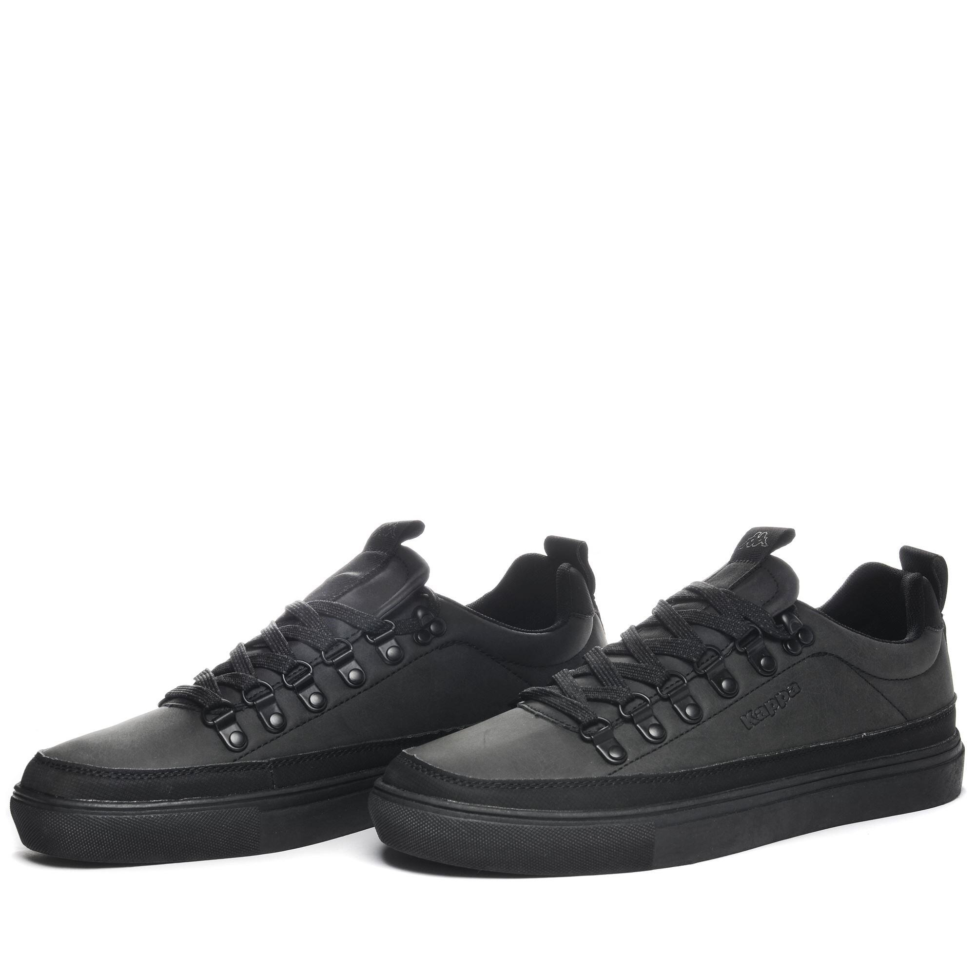 KAPPA sneakers da uomo in poliuretanica nero da fitness