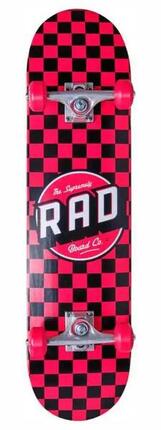 RAD Checkers Skateboard Complet