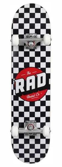 RAD Checkers Skateboard Complet