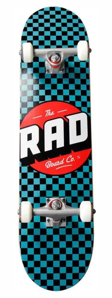 Skateboard pentru copii Rad Checkers Progressive 7.25