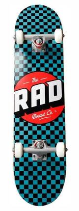 RAD Checkers Progressive Skateboard Complet