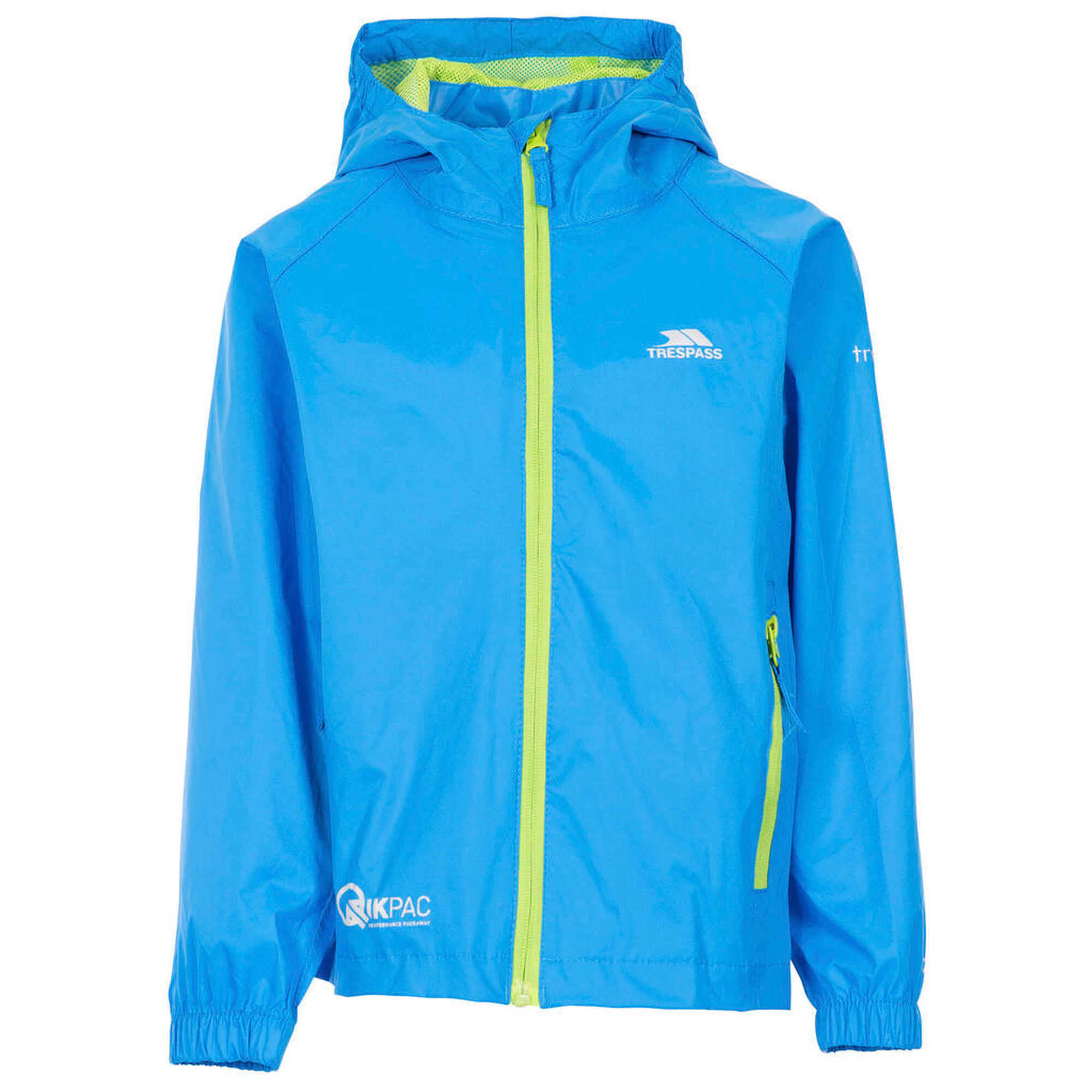 Jachetă Trespass Qikpac - Pachet pentru copii unisex Jkt Cobalt