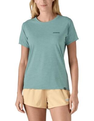 Maglietta da donna Patagonia Cool Daily Blu