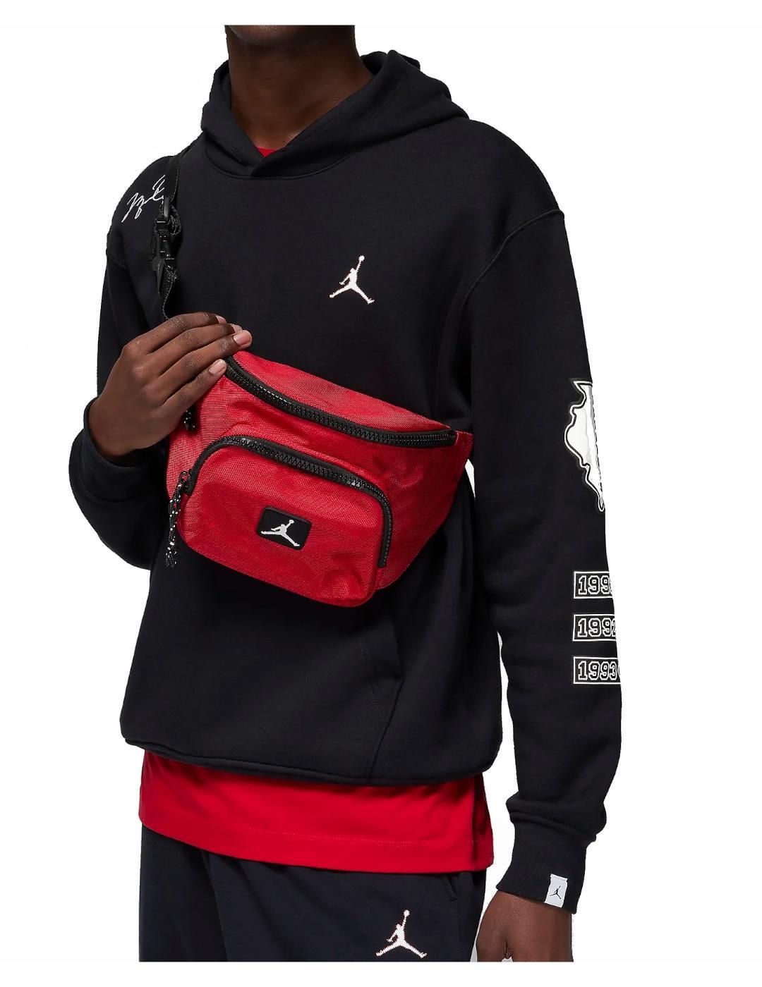 Riñonera Jordan haddad Rise crossbody Rojo 3/3