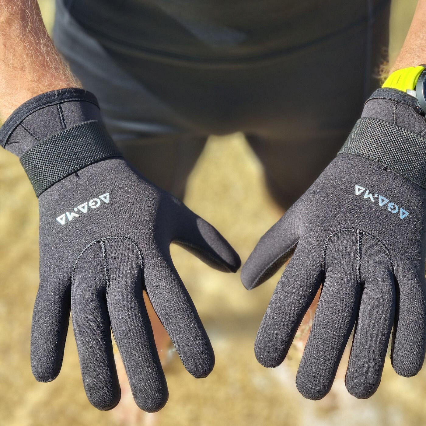 Neoprenové rukavice na potápění CLASSIC 5 mm 3/3