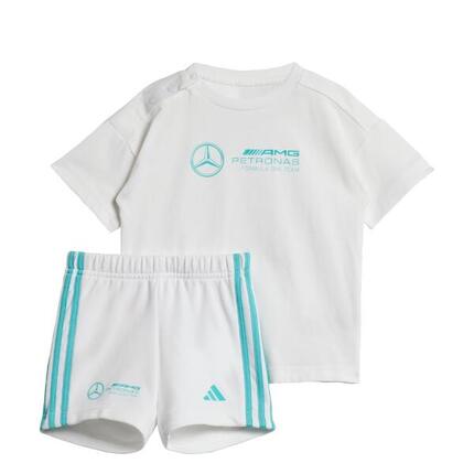 MERCEDES - AMG PETRONAS FORMULA ONE TEAM DNA KIDS T-SHIRT UND SHORTS SET