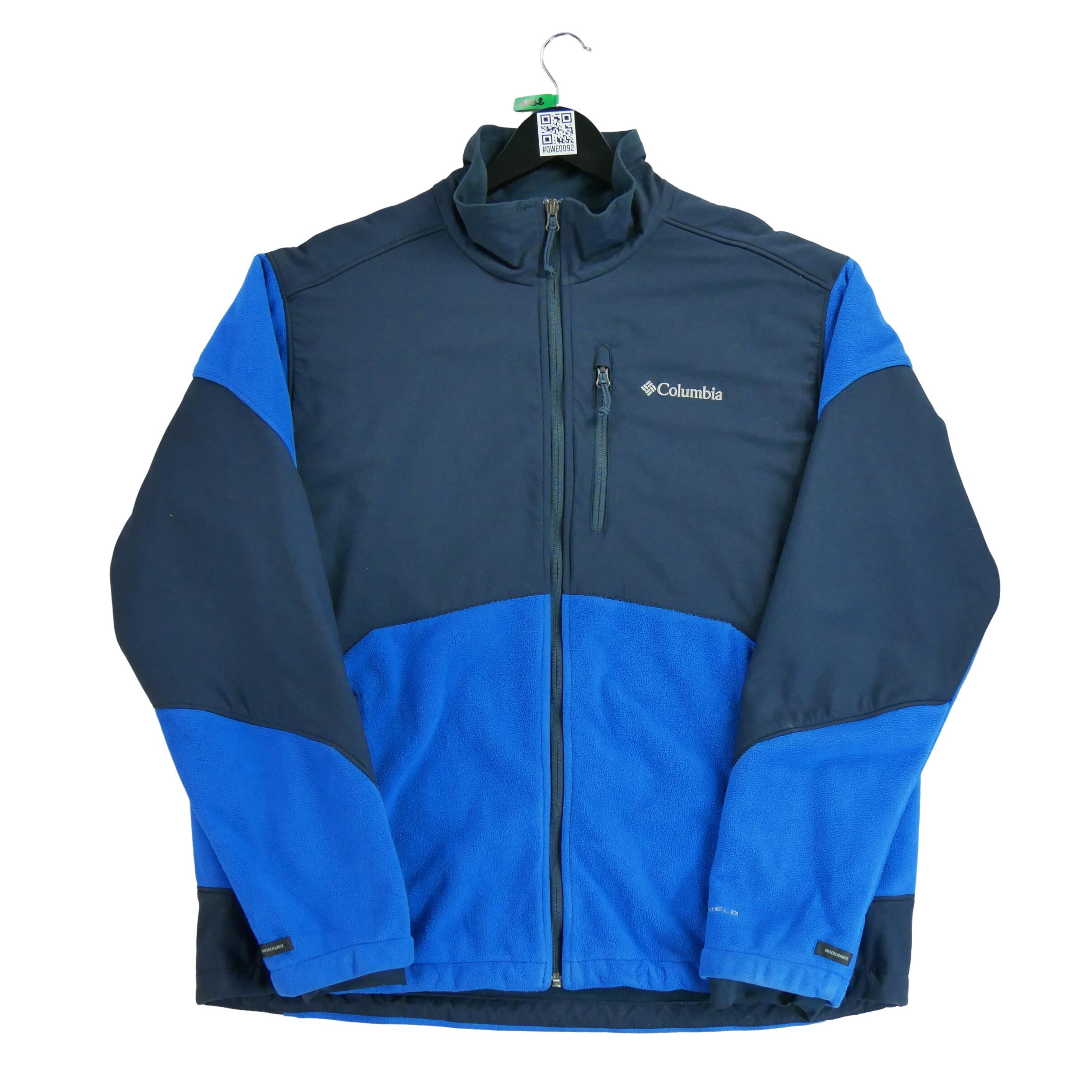 Segunda Vida - Jaqueta de Fleece Columbia Interchange - Em muito bom estado