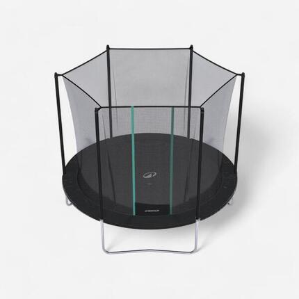 Tweedehands Trampoline 300 met veiligheidsnet montage zonder gereedschap