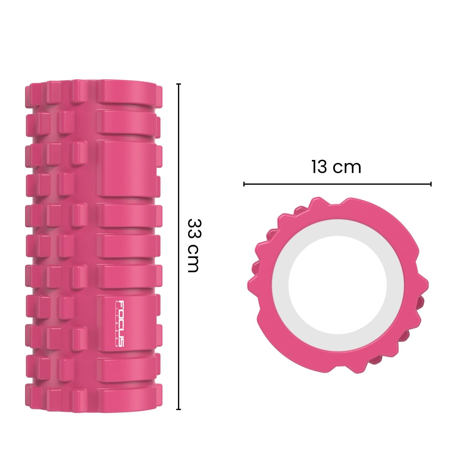 Rouleau en mousse - Rose - 33 cm 5/7