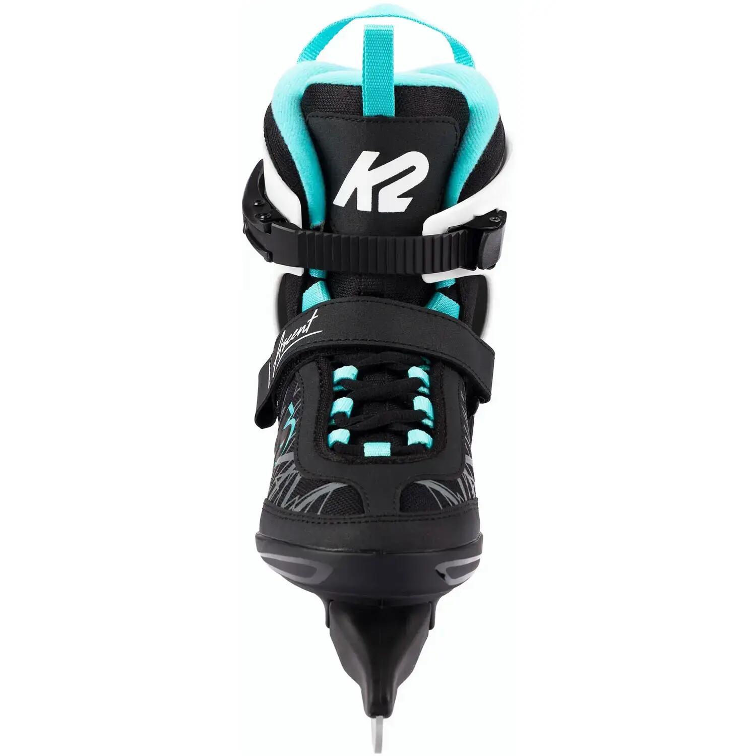 Női jégkorcsolya - K2 Ascent Ice black/blue 3/6