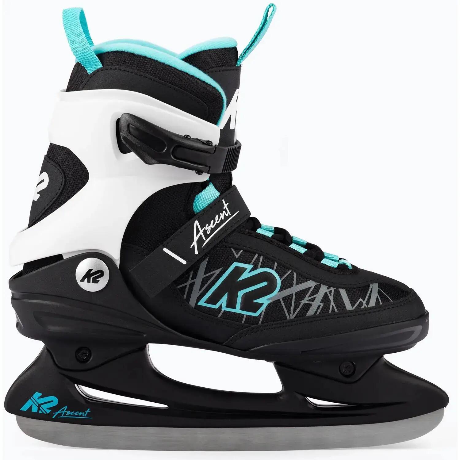 Női jégkorcsolya - K2 Ascent Ice black/blue 2/6