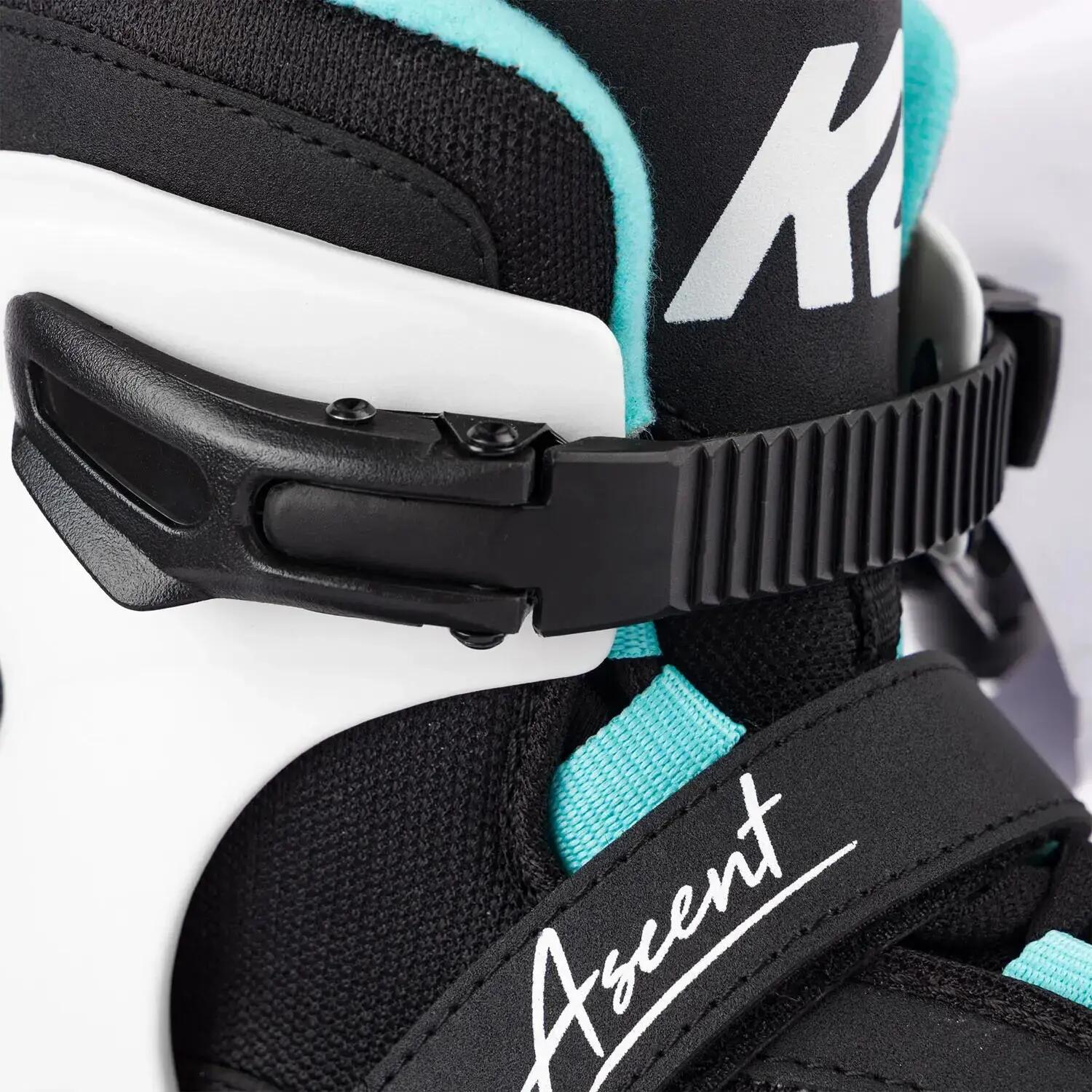 Női jégkorcsolya - K2 Ascent Ice black/blue 4/6
