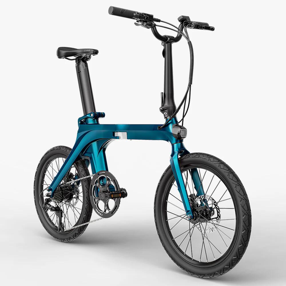 Bicicleta elétrica dobrável - fiido x 2025 - lim. 25kmh