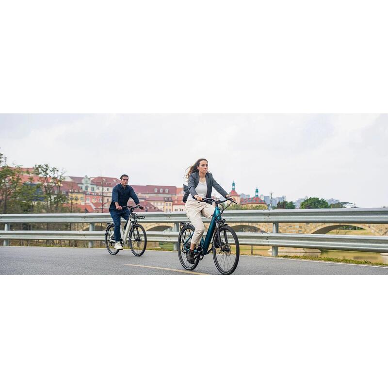 Bicicleta Elétrica - Fiido C11 Emerald Blue - Azul - Lim. 25kmh