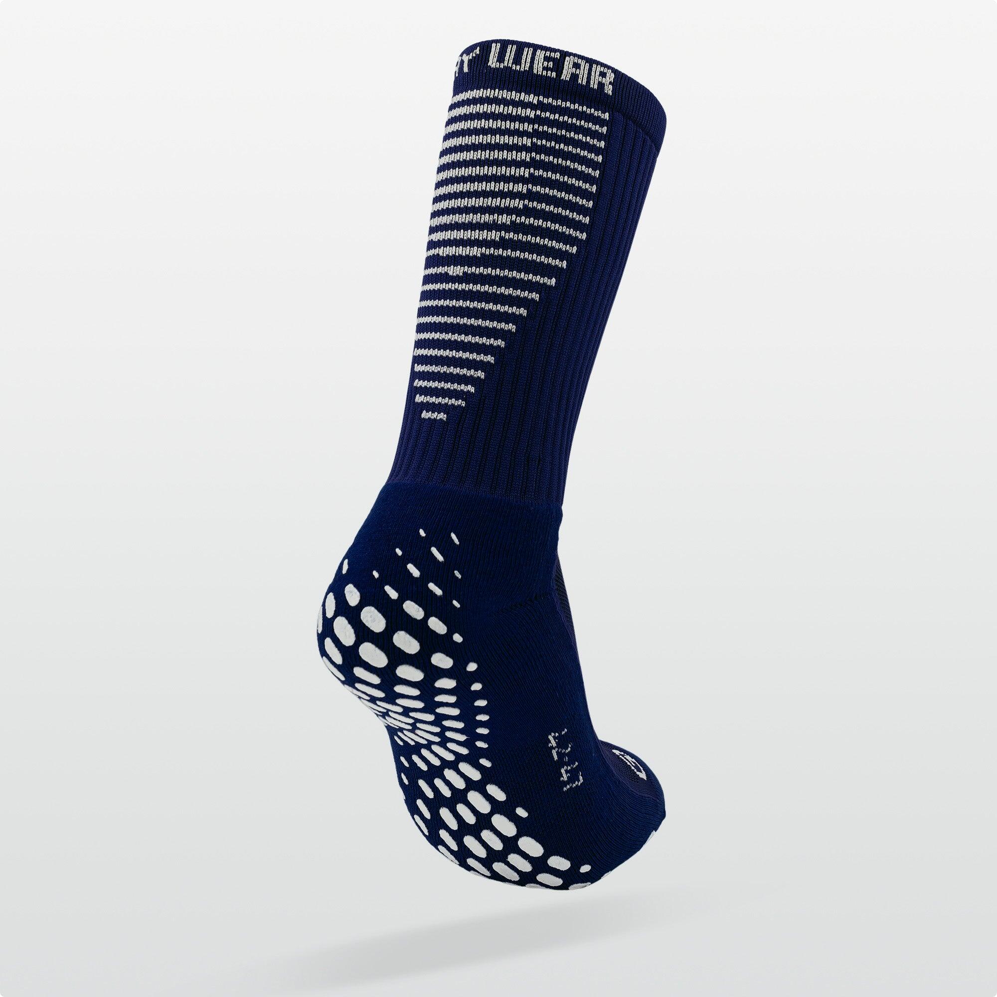 Playwear - Chaussettes Antidérapantes Bleu Marine - Chaussettes - Bleu - 43/47 - Decathlon