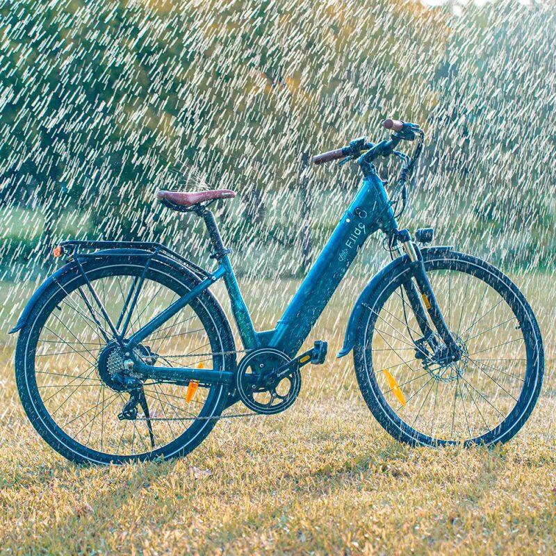 Bicicleta Elétrica - Fiido C11 PRO - Emerald Blue - Azul - Lim. 25kmh 2/7
